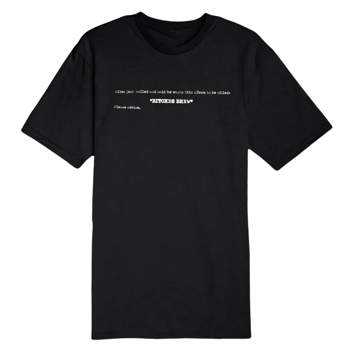 Bitches Brew Memo Black T-Shirt