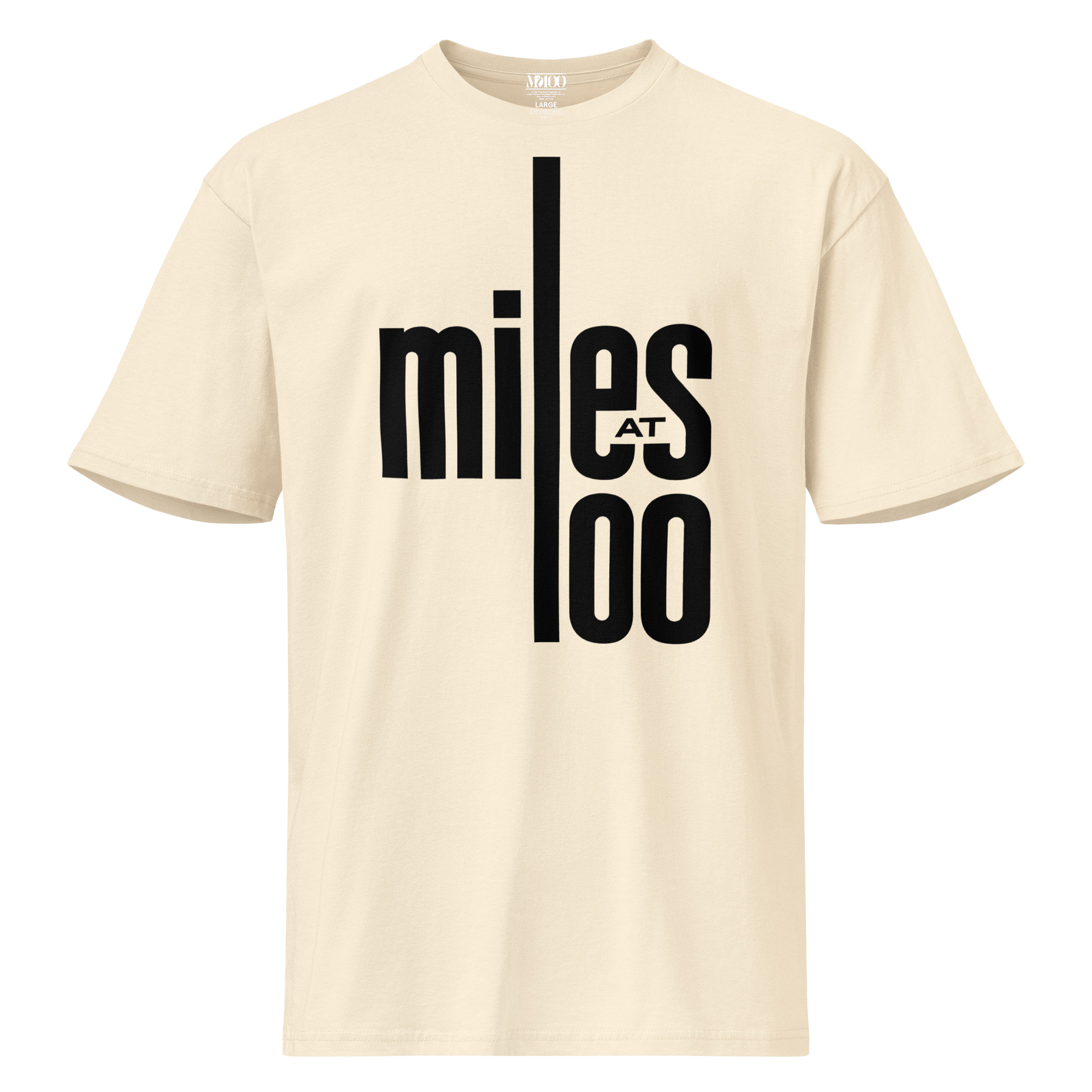 100 Black Logo T-Shirt – Miles Davis