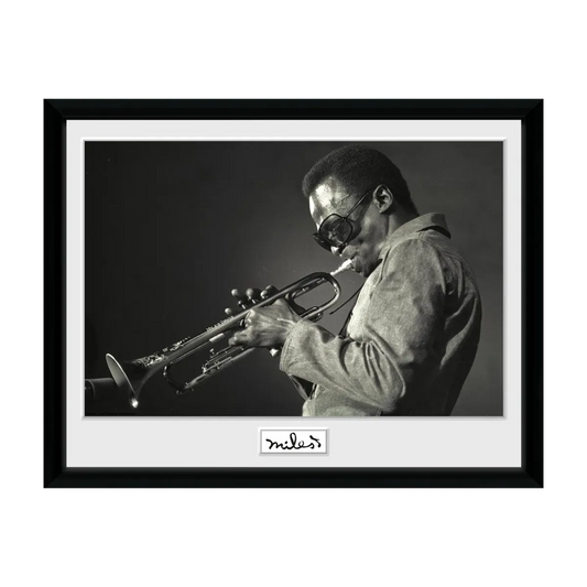 Miles Davis Portrait 12" x 16" Collector's Print