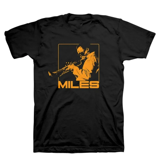 Miles Davis Shades Of Miles T-Shirt: Orange