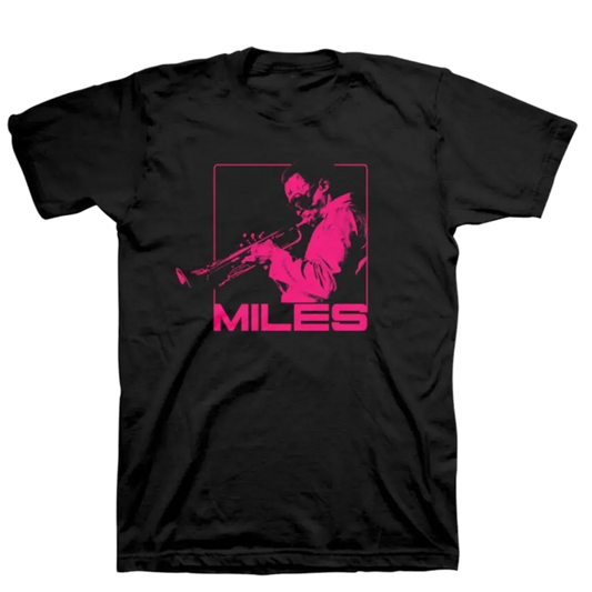 Miles Davis Shades Of Miles T-Shirt: Pink