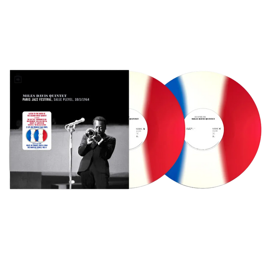 Paris Jazz Festival, Salle Playel 10/1/1964 - Tricolour French Flag 2LP